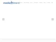 Tablet Screenshot of mediabrand.it